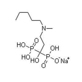 （1-羥基-3-（甲基戊基氨基）丙叉）二膦酸單鈉鹽