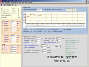 燒結專家系統界面