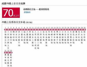 成都公交70路