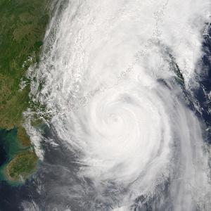 颱風珍珠雲圖