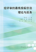 經評審的最低投標價法理論與實務