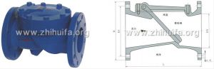 橡膠瓣止回閥