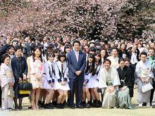 NGT48「桜を見る會」記念寫真