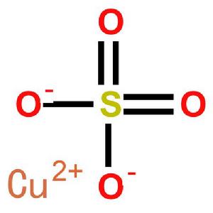 硫酸銅結構式