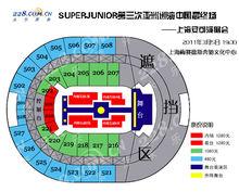 SJ上海安可演唱會座點陣圖