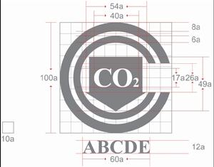 低碳產品認證標誌式樣