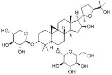 黃芪甲苷化學結構式