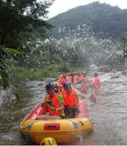 霍山大峽谷漂流