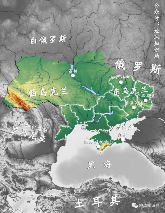 在下面列出的親俄州裡面頓涅茨克、盧漢斯克、哈爾科夫是代表