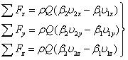 總流動量方程