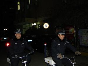 社區民警治安巡邏