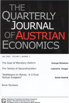 奧地利經濟學派年度期刊