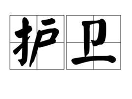 護衛[漢語詞語]