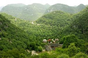 高峰山 溪口