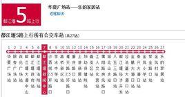 都江堰公交5路