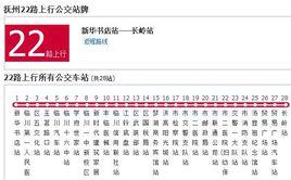 撫州公交22路