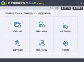 SD卡數據恢復軟體