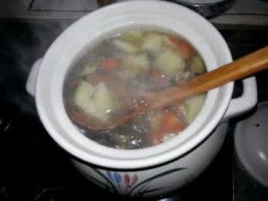 白鬍椒胡蘿蔔羊肉湯