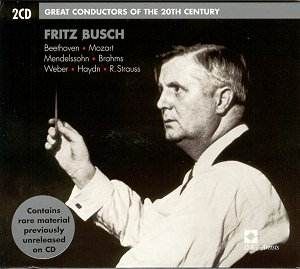 弗里茨·布施錄音CD封面（20世紀指揮家）