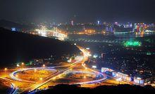 海滄大橋鳥瞰(夜景)