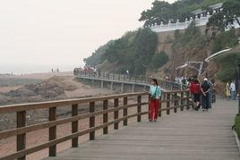 青島海濱木棧道