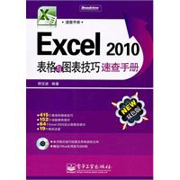 Excel2010表格與圖表技巧速查手冊