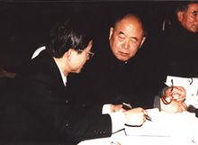 1994年，李德生參加北京人文大學10周年校慶