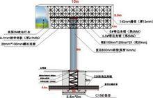 雙面單立柱設計圖