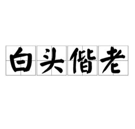 白頭偕老[成語]