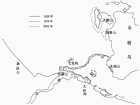 等深線的變化(-20m)Fig.8 Contour shifting of the flow depth(-20m)