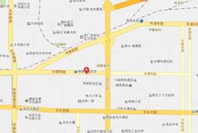 陝西中西醫結合醫院交通路線示意圖