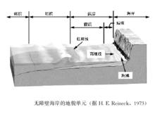 無障壁海岸沉積