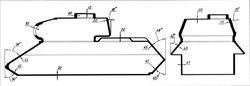 T-34/85各處裝甲厚度及角度