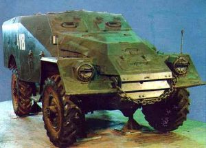 蘇聯БТР-40輪式裝甲人員輸送車