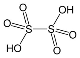 連二硫酸
