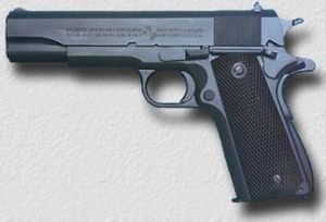 美國柯爾特M1911A1式11.43mm自動手槍