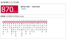 重慶公交870路