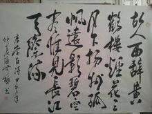 張無極書法作品