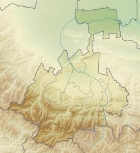 克勞斯薩山地理位置