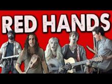 red hands