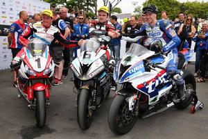 曼島TT三巨頭: McGuinness, M Dunlop, Hutchinson