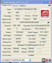 ATI Mobility Radeon HD 3650