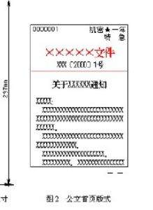 國家行政機關公文格式