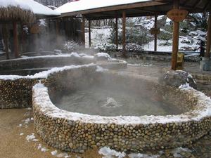 黃山飄雪溫泉