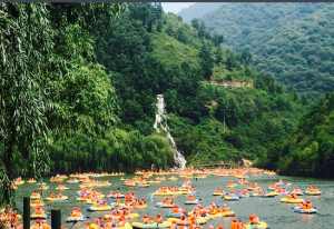 豫西大峽谷漂流