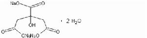 枸櫞酸鈉結構式