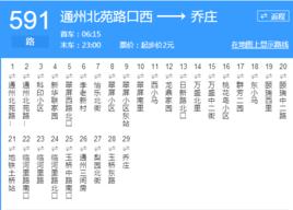 北京公交591路