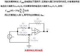 共模抑制比