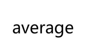 average