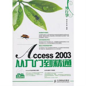 外行學Access 2003從入門到精通